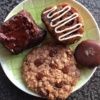 Gluten-free dessert plate from Powerplant Superfood Cafe